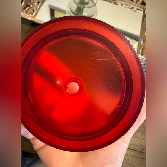 STARBUCKS Fa La La Tumbler Cold Cup 24 OZ Venti Travel Drink - Picture 2 of 5